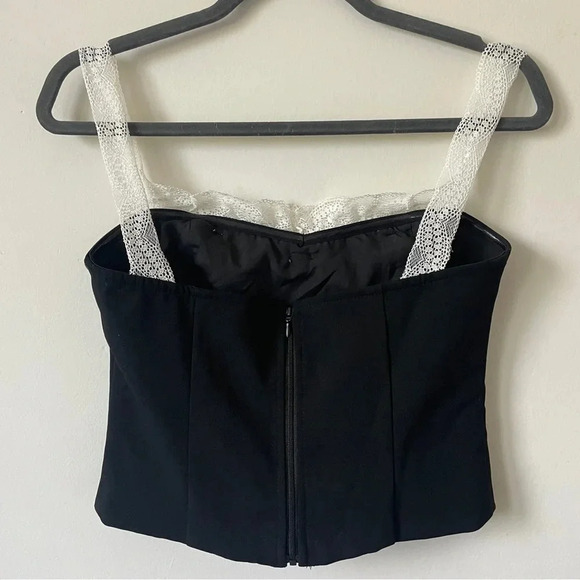 Bow Lace- Trim Cami- Size M - Picture 6 of 12